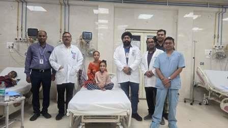 रोबोटिक सर्जरी से नौ वर्षीय माही को मिला नया जीवन, KGMU में पहली बार हुआ सफल ऑपरेशन