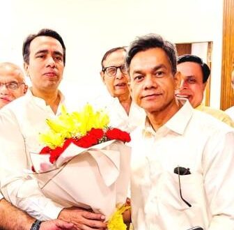 अनुपम मिश्रा बने रालोद उत्तर प्रदेश के कार्यवाहक प्रदेश अध्यक्ष, विधानसभा चुनाव से पहले संगठन को मिलेगी नई धार