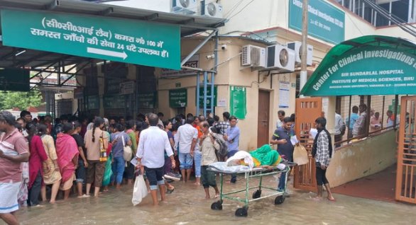 जोरदार बारिश ने खोली जलनिकासी की पोल, शहर में जाम और जलभराव से हाहाकार