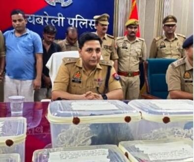 मुठभेड़ के बाद चोरी के 12.4 किलो रजत आभूषणों समेत पांच शातिर गिरफ्तार, स्विफ्ट डिजायर कार बरामद