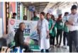 स्टेशनों और रेलवे अस्पतालों में चला स्वच्छता जागरूकता अभियान