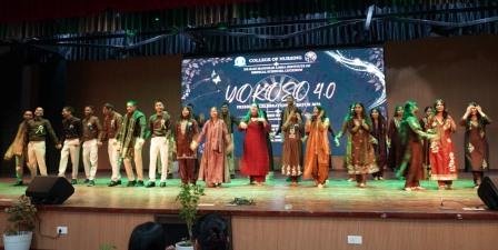 लोहिया संस्थान में ‘योकोसो 4.0’ फ्रेशर्स पार्टी, सांस्कृतिक प्रस्तुतियों ने मोहा मन